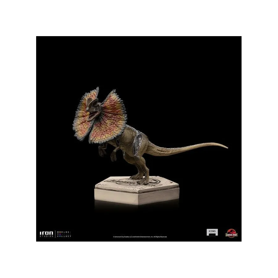 Figurka Dilophosaurus 9 cm Jurassic World Icons