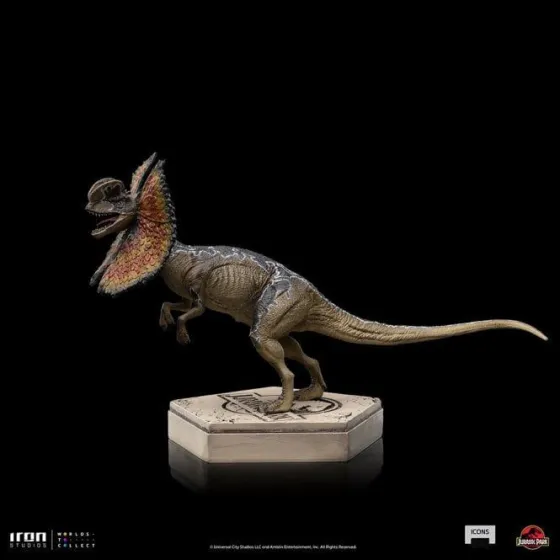 Figurka Dilophosaurus 9 cm Jurassic World Icons