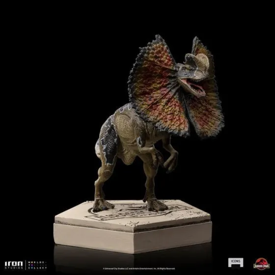 Figurka Dilophosaurus 9 cm Jurassic World Icons