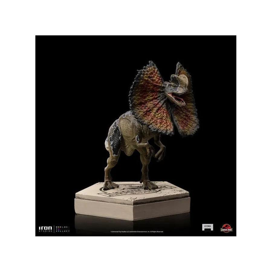 Figurka Dilophosaurus 9 cm Jurassic World Icons