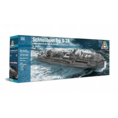 Italeri 5620 1:35 Schnellboot Typ S-38