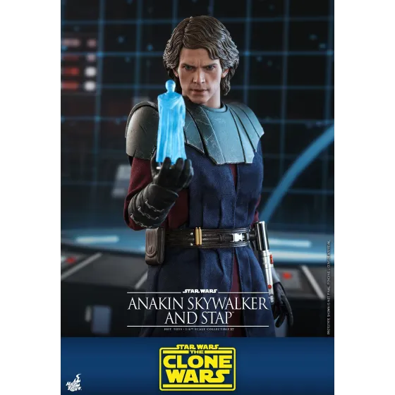 Figurka Anakin Skywalker & STAP 31 cm Star Wars The Clone Wars Action Figure 1/6