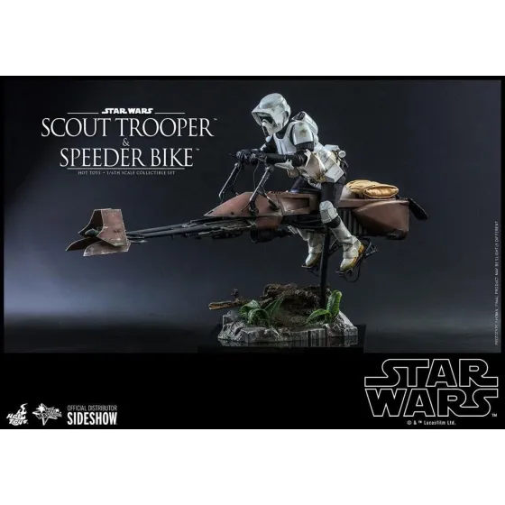 Figurka Scout Trooper & Speeder Bike 30 cm Star Wars Episode VI Action Figure 1/6