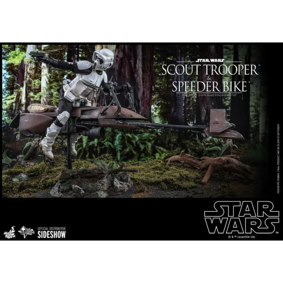 Figurka Scout Trooper & Speeder Bike 30 cm Star Wars Episode VI Action Figure 1/6