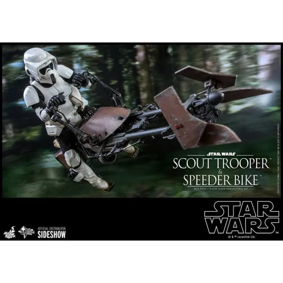 Figurka Scout Trooper & Speeder Bike 30 cm Star Wars Episode VI Action Figure 1/6