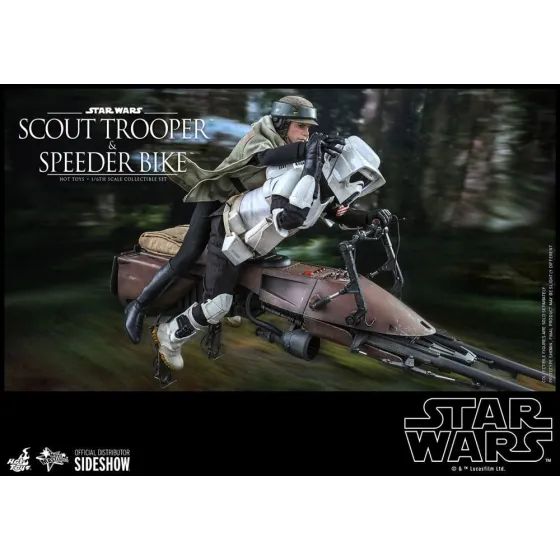 Figurka Scout Trooper & Speeder Bike 30 cm Star Wars Episode VI Action Figure 1/6