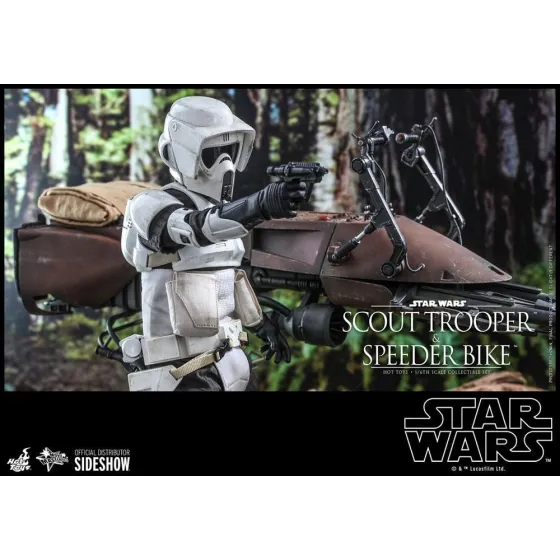 Figurka Scout Trooper & Speeder Bike 30 cm Star Wars Episode VI Action Figure 1/6