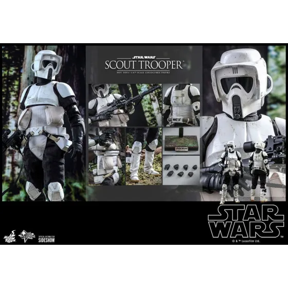 Figurka Scout Trooper 30 cm Star Wars Episode VI Action Figure 1/6