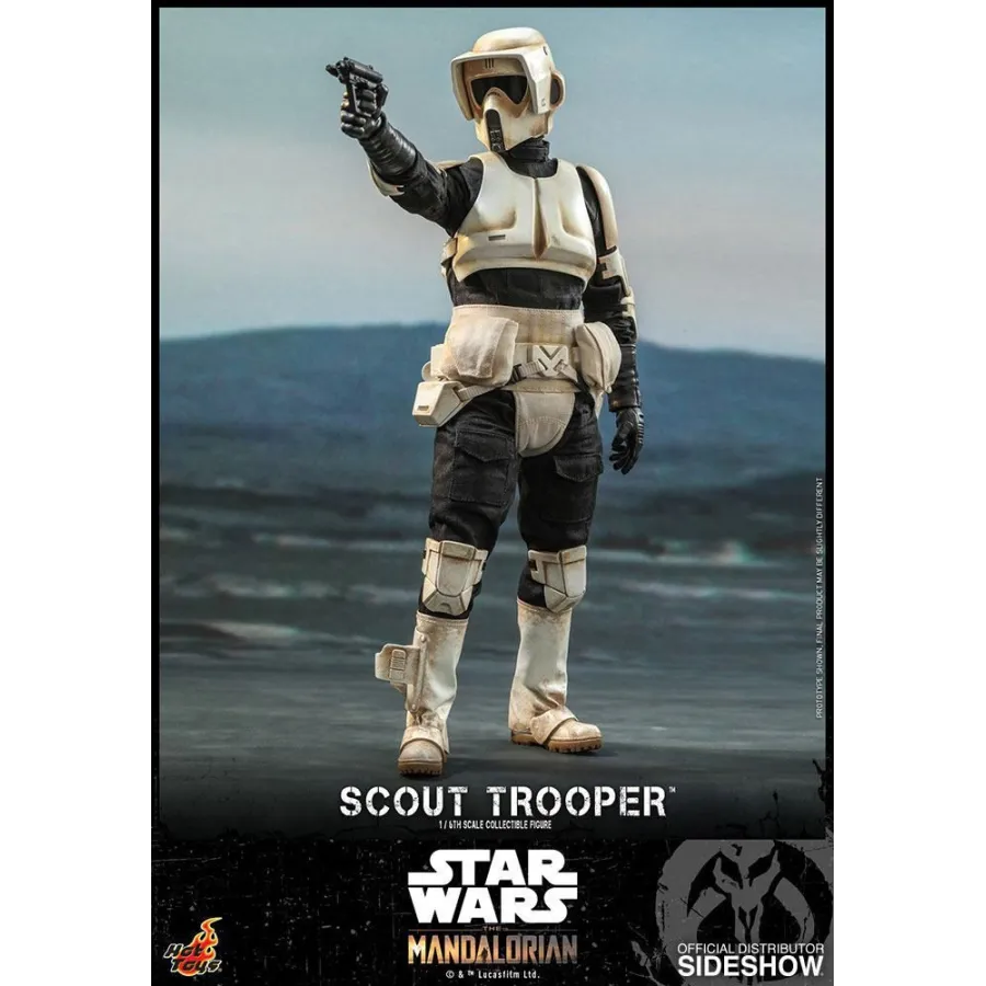 Figurka Scout Trooper 30 cm Star Wars The Mandalorian Action Figure 1/6