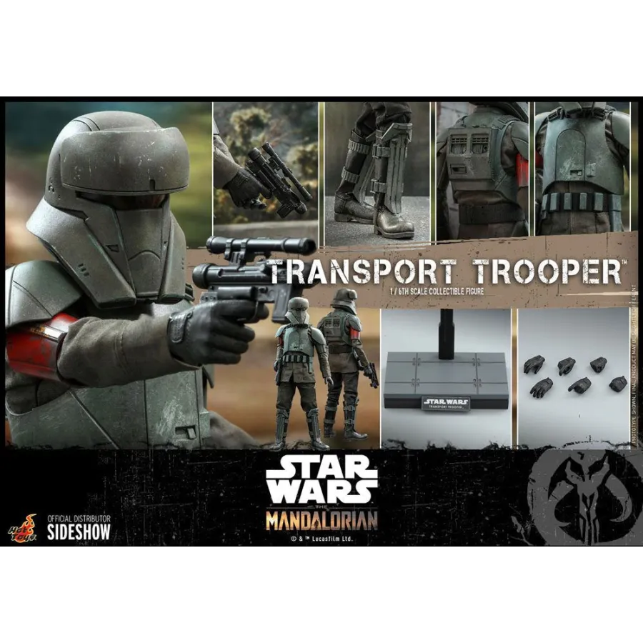 Figurka Transport Trooper 31 cm Star Wars The Mandalorian Action Figure 1/6
