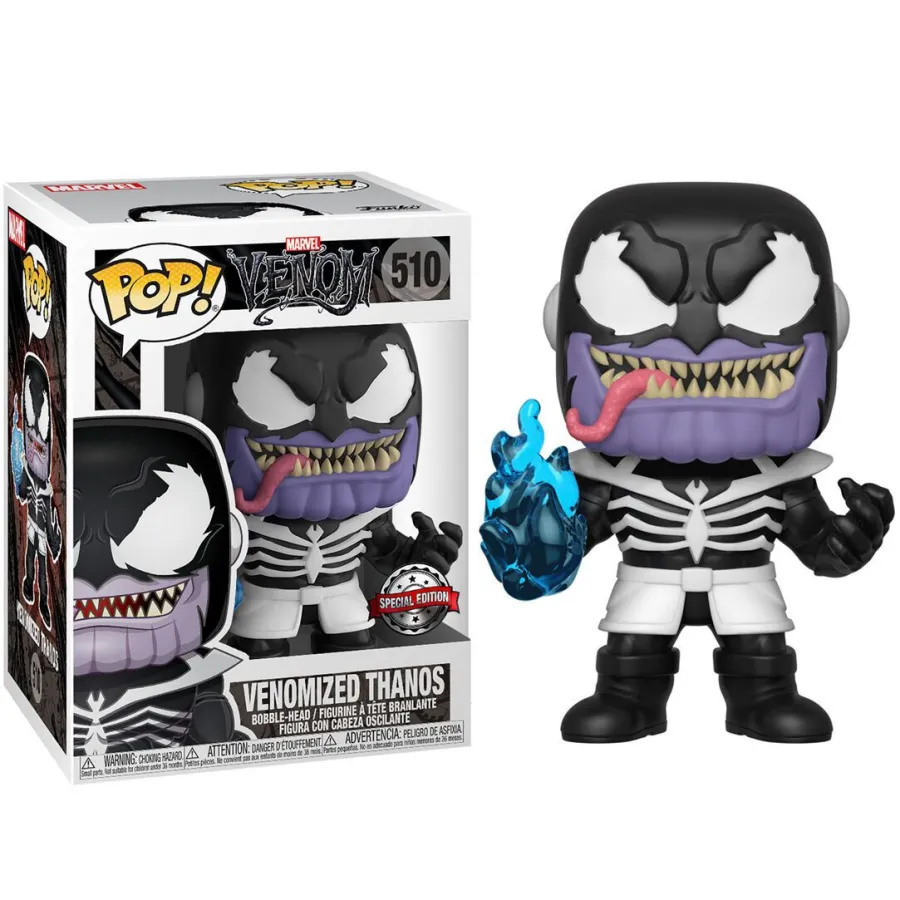 Figurka Funko POP + koszulka Marvel Venom Venomized Thanos Exclusive rozmiar L