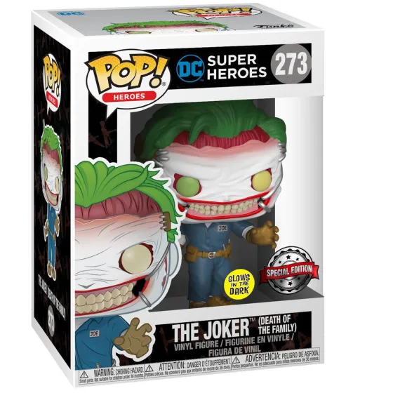 Figurka Funko POP + koszulka DC Comics The Joker Exclusive rozmiar M