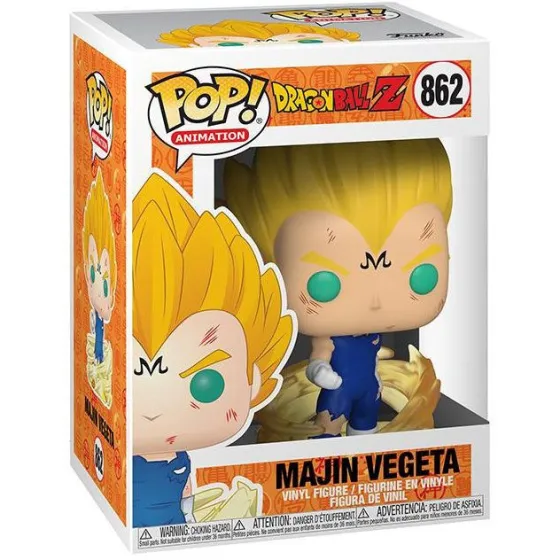 Funko POP Majin Vegeta 9 cm Dragon Ball Z Animation Series