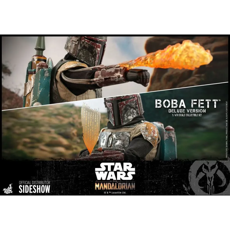 Figurki Boba Fett Deluxe 30 cm Star Wars The Mandalorian Action Figure 2-Pack 1/6