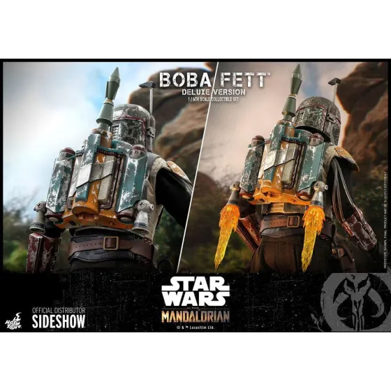 Figurki Boba Fett Deluxe 30 cm Star Wars The Mandalorian Action Figure 2-Pack 1/6