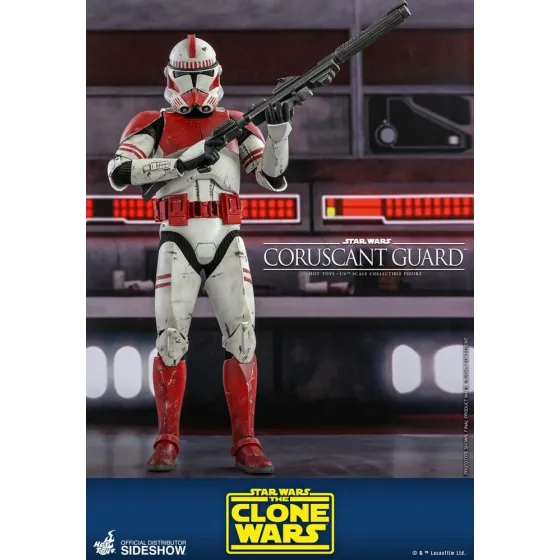 Figurka Coruscant Guard 30 cm Star Wars The Clone Wars Action Figure 1/6