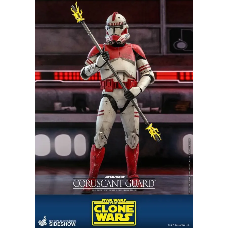 Figurka Coruscant Guard 30 cm Star Wars The Clone Wars Action Figure 1/6