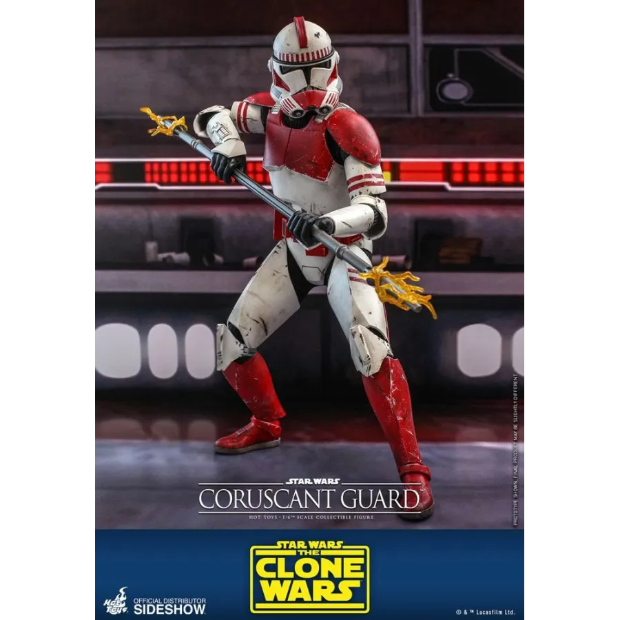 Figurka Coruscant Guard 30 cm Star Wars The Clone Wars Action Figure 1/6