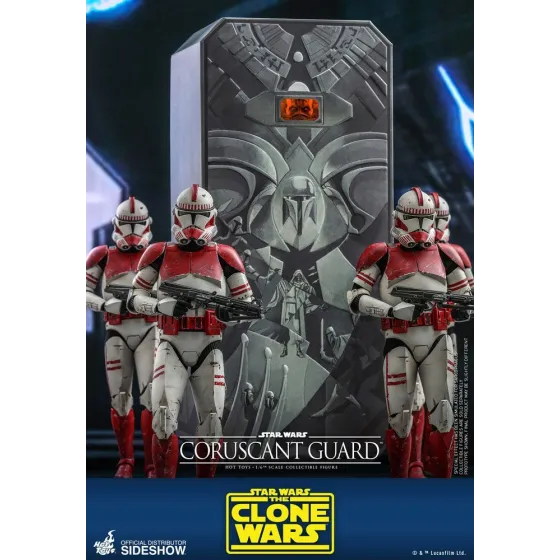 Figurka Coruscant Guard 30 cm Star Wars The Clone Wars Action Figure 1/6