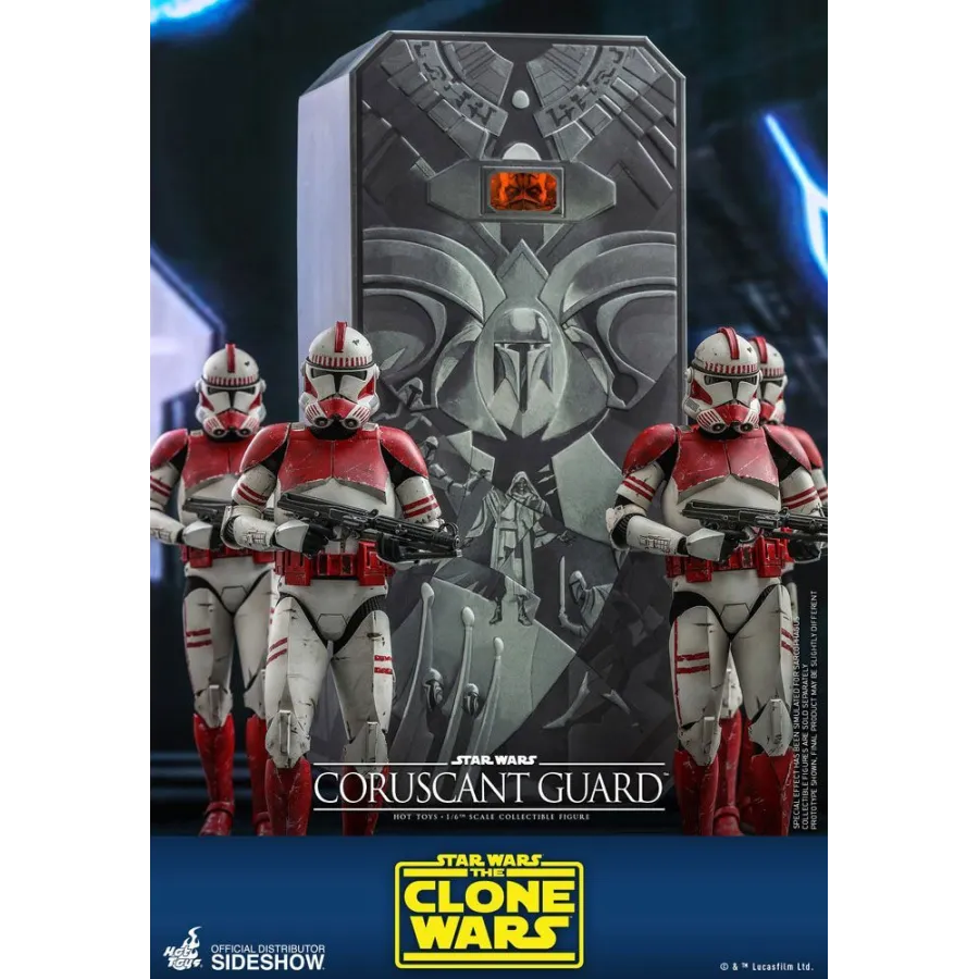 Figurka Coruscant Guard 30 cm Star Wars The Clone Wars Action Figure 1/6