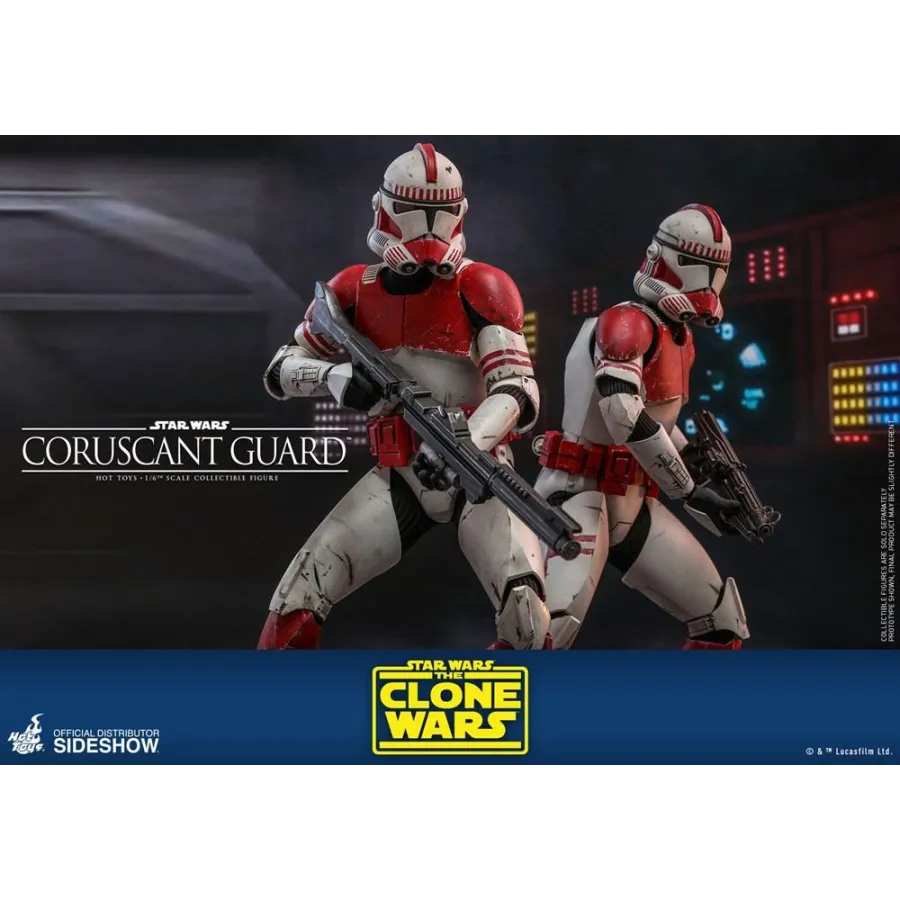 Figurka Coruscant Guard 30 cm Star Wars The Clone Wars Action Figure 1/6
