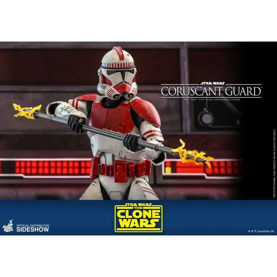 Figurka Coruscant Guard 30 cm Star Wars The Clone Wars Action Figure 1/6