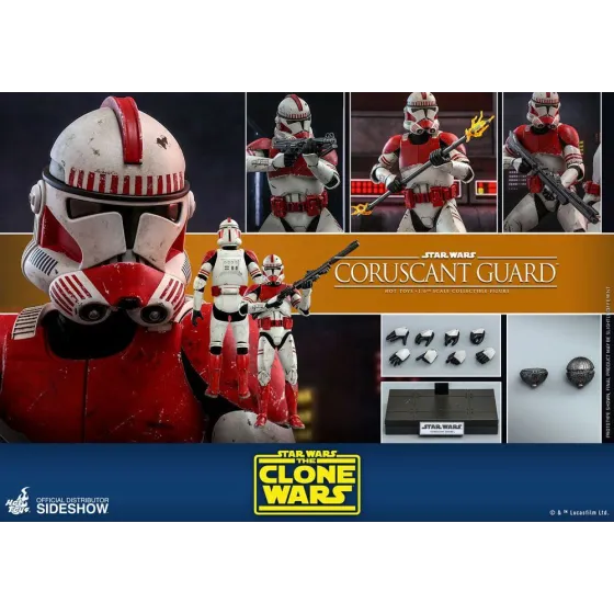 Figurka Coruscant Guard 30 cm Star Wars The Clone Wars Action Figure 1/6