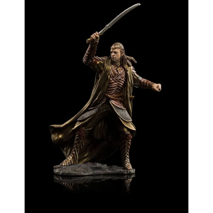 Figurka Lord Elrond of Rivendel 7 cm The Hobbit The Battle of the Five Armies Dol Guldur Mini Statue 1/30