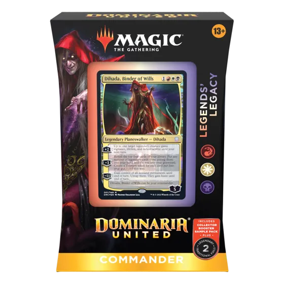 Magic the Gathering Dominaria United Commander Legends Legacy