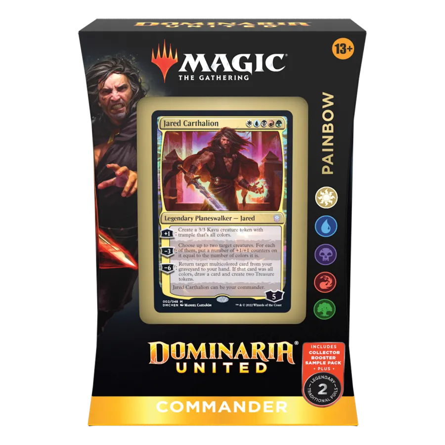 Magic the Gathering Dominaria United Commander Painbow