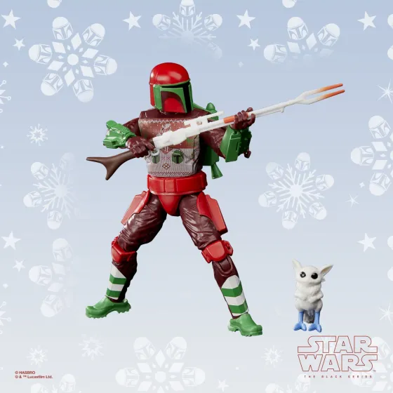 Figurka F5305 Mandalorian Warrior 15 cm Holiday Edition Star Wars Black Series