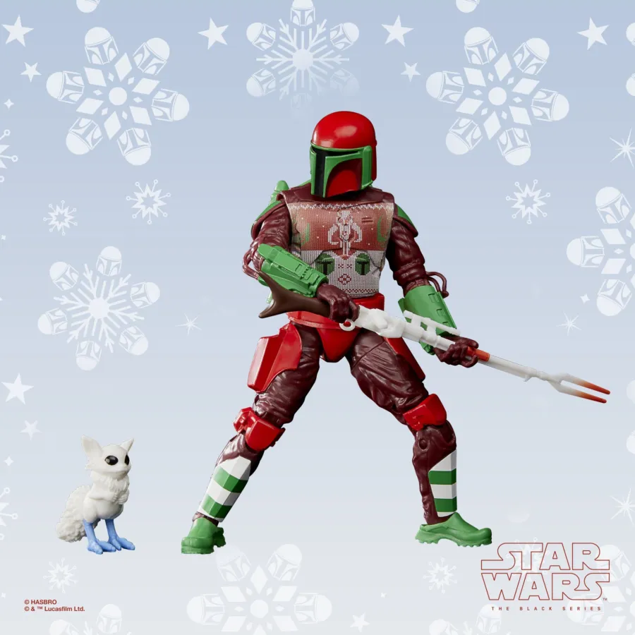 Figurka F5305 Mandalorian Warrior 15 cm Holiday Edition Star Wars Black Series