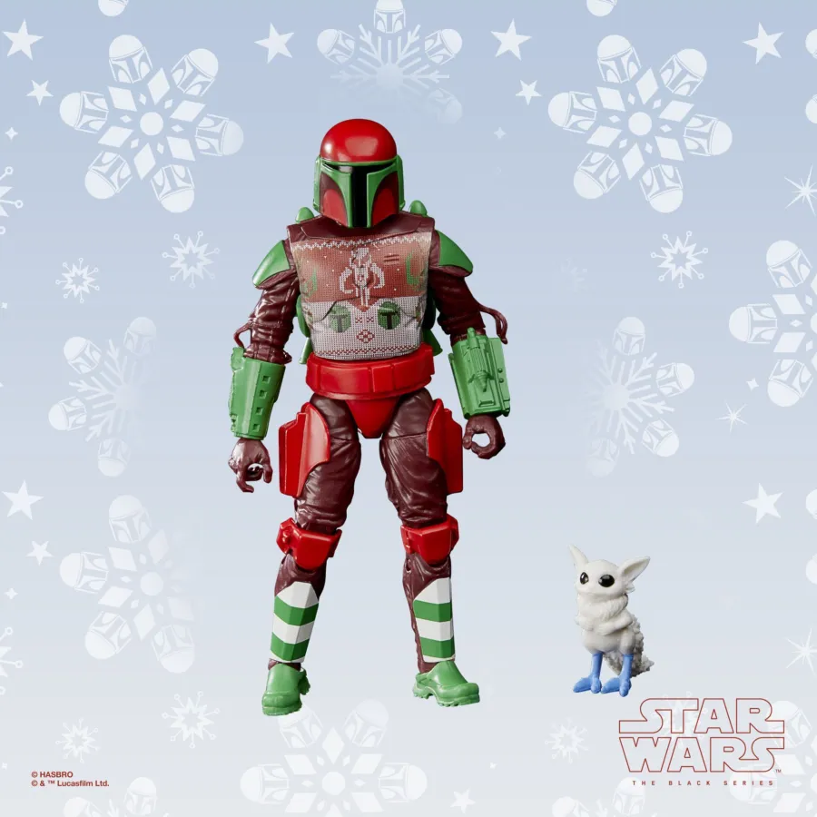 Figurka F5305 Mandalorian Warrior 15 cm Holiday Edition Star Wars Black Series