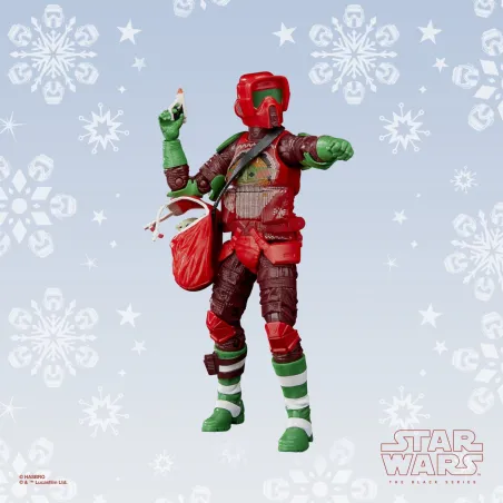 Figurka F5307 Scout Trooper 15 cm Holiday Edition Star Wars Black Series
