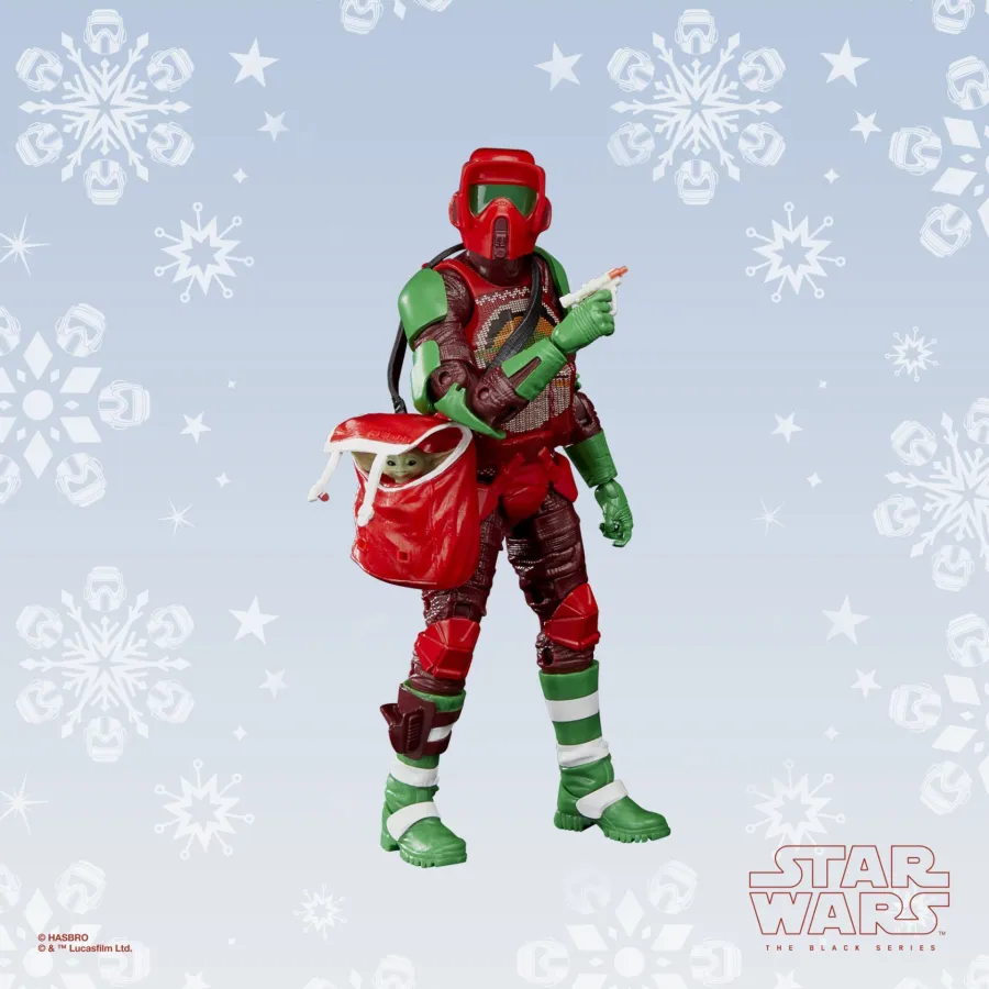 Figurka F5307 Scout Trooper 15 cm Holiday Edition Star Wars Black Series