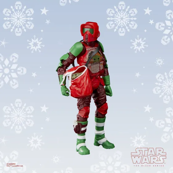 Figurka F5307 Scout Trooper 15 cm Holiday Edition Star Wars Black Series