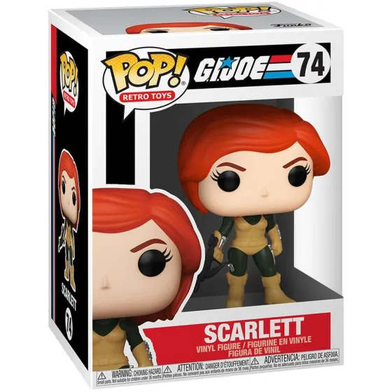 Figurka Funko POP! G.I. Joe Scarlett 74