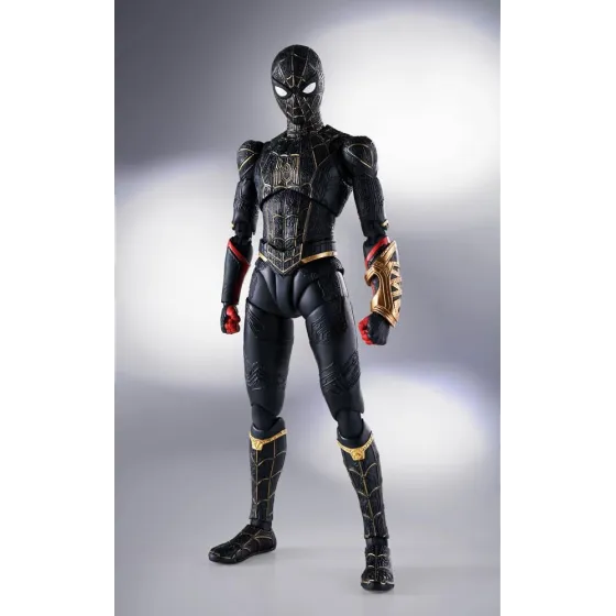 Figurka Spider-Man: No Way Home S.H. Figuarts Spider-Man Black & Gold Suit (Special Set) 15 cm