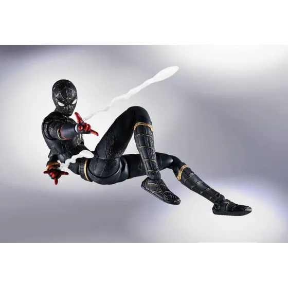 Figurka Spider-Man: No Way Home S.H. Figuarts Spider-Man Black & Gold Suit (Special Set) 15 cm