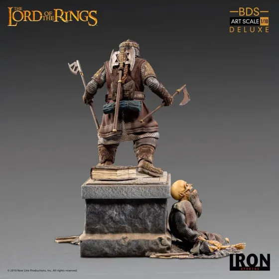 Figurka Gimli 21 cm Lord Of The Rings Deluxe BDS Art Scale Statue 1/10