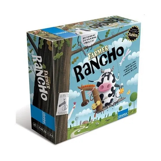 Rancho Superfarmer rodzinna gra planszowa Granna
