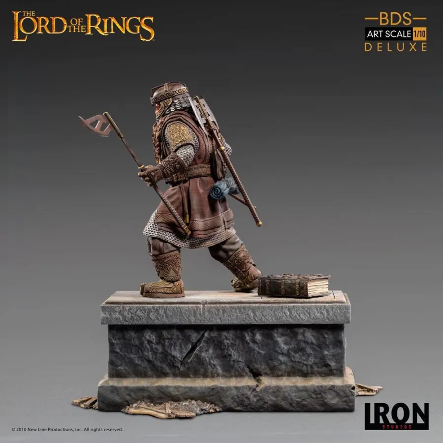 Figurka Gimli 21 cm Lord Of The Rings Deluxe BDS Art Scale Statue 1/10