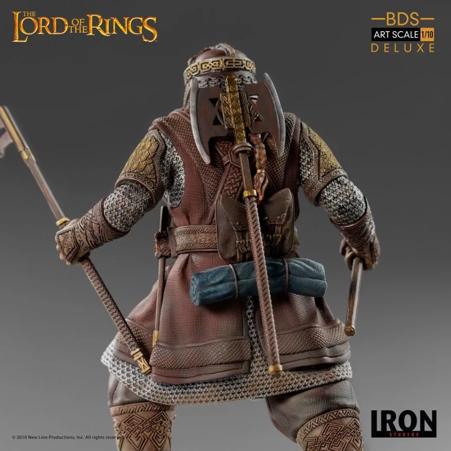 Figurka Gimli 21 cm Lord Of The Rings Deluxe BDS Art Scale Statue 1/10