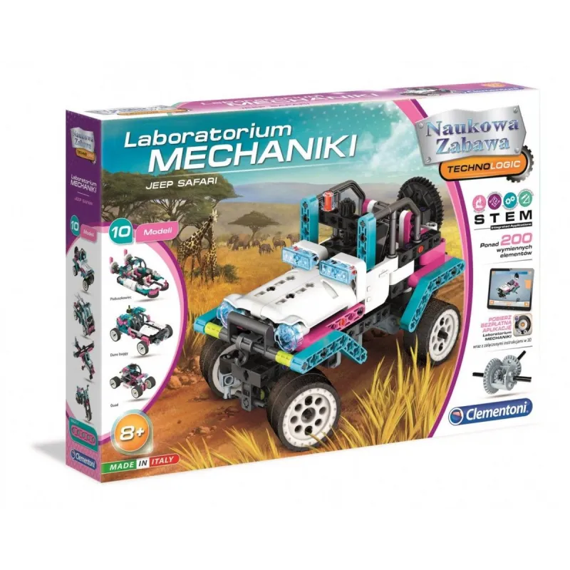 Zestaw naukowy Laboratorium mechaniki Jeep Safari