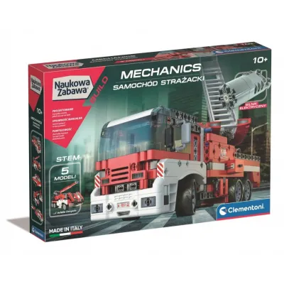 Zestaw konstrukcyjny Laboratorium Mechaniki - Samochód Strażacki