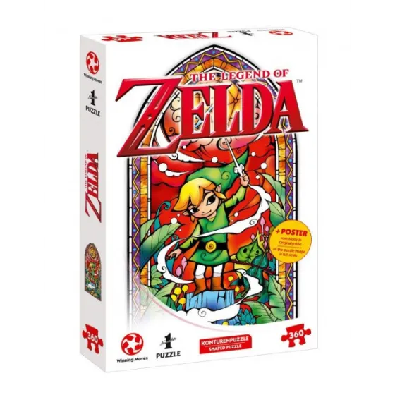 Winning Moves Puzzle Zelda Link Wind's Reqiuem 360 elementów