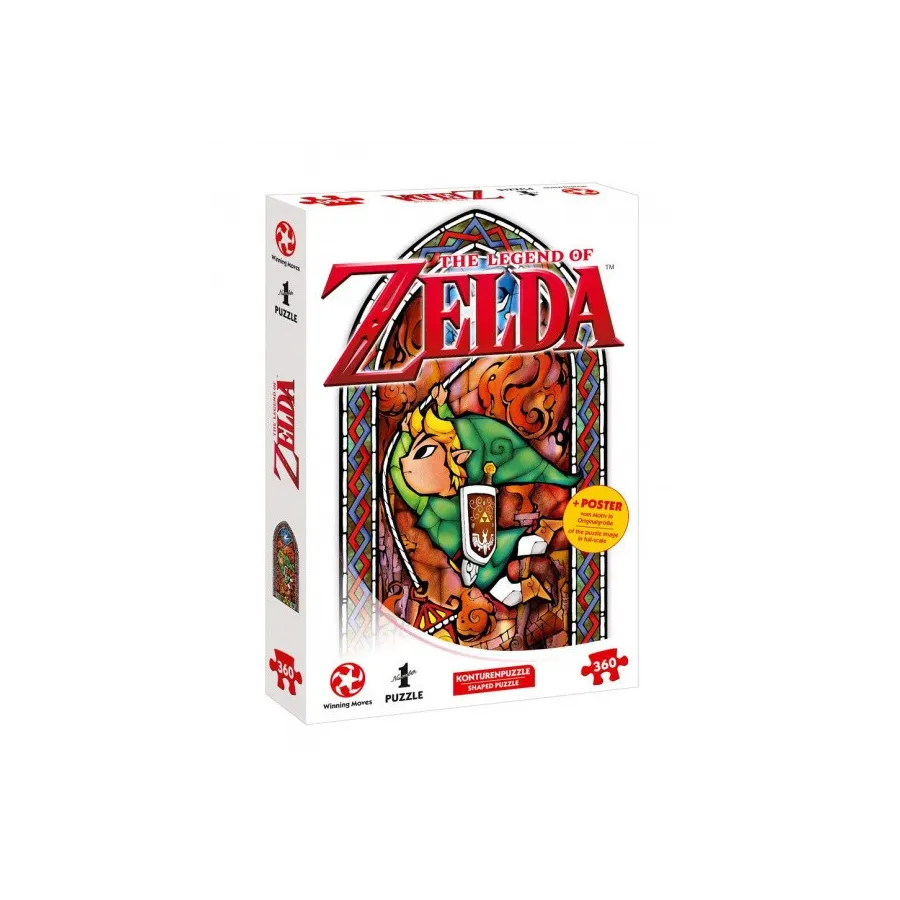Winning Moves Puzzle Zelda Link Adventurer 360 elementów