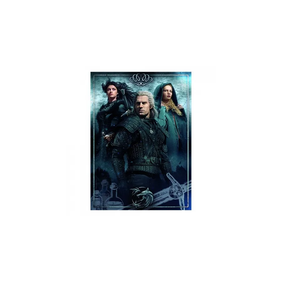 Clementoni Puzzle Witcher : Ciri, Yennefer & Geralt 1000 elementów
