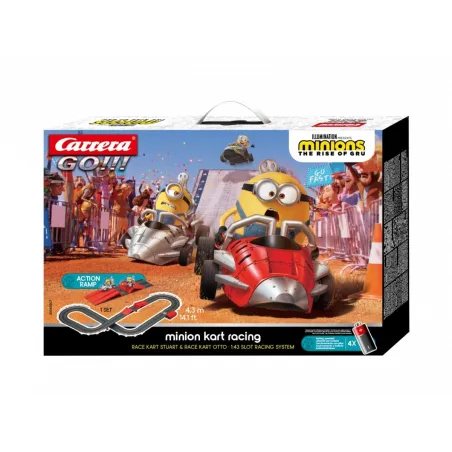 Carrera GO!!! Tor wyścigowy Minionki Minions Kart Racing 4,3m