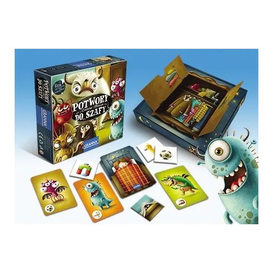 Potwory do szafy gra rodzinna